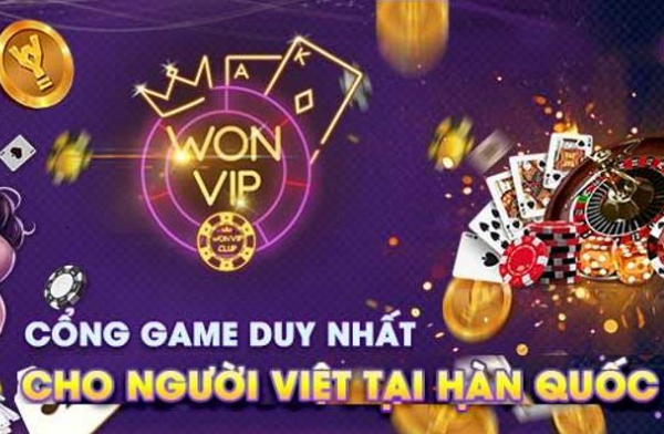 Cổng game trực tuyến WonVIP Club
