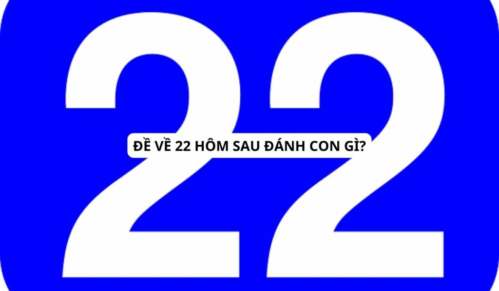 đề về 22 hôm sau đánh con gì? Giải mã giấc mơ số đề