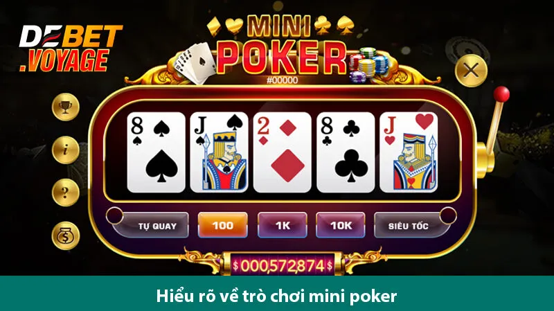 Tải game mini poker miễn phí, chơi game hay nhận thưởng cực hấp dẫn.