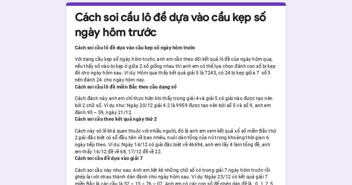 đề về 68 là gì? Hướng dẫn cách soi cầu chuẩn xác nhất!